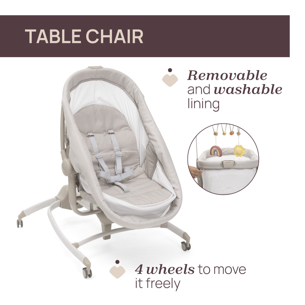 Cosulet multifunctional 4 in 1 Chicco Baby Hug Armonia