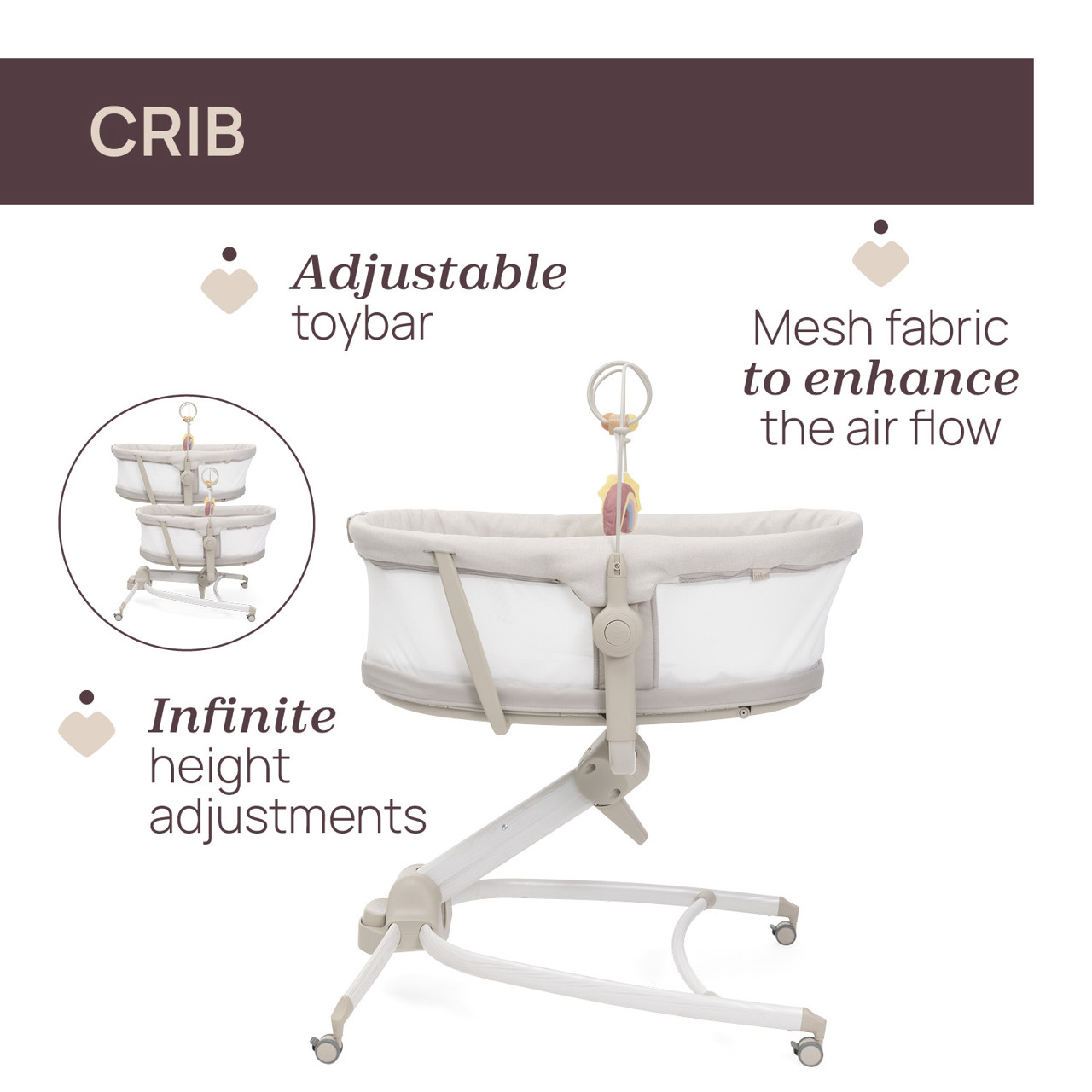 Cosulet multifunctional 4 in 1 Chicco Baby Hug Armonia