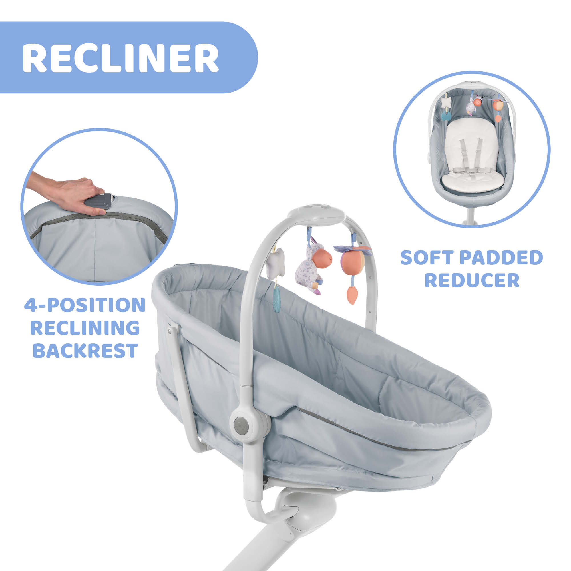 Chicco 4 in 1 hot sale bassinet