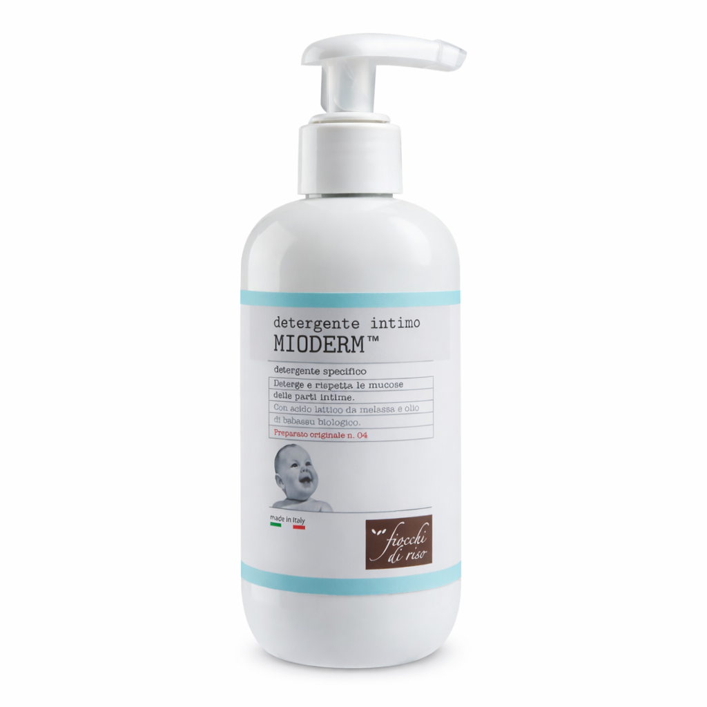 Detergent Fiocchi di Riso Mioderm intim special pentru bebelusi, 240ml, 0luni+