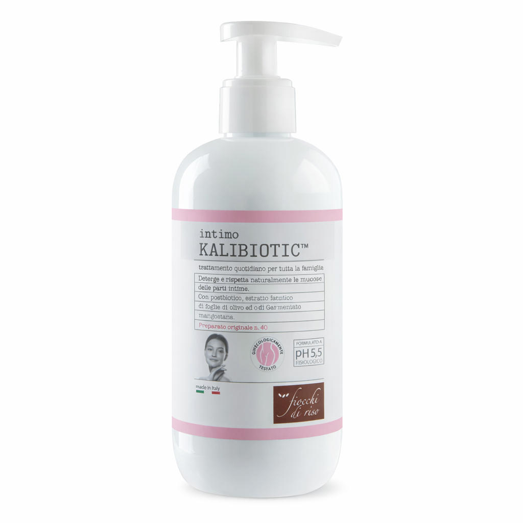 Gel de curatare intima Fiocchi di Riso Kalibiotic (extract de mangostan), 240ml,  3ani+