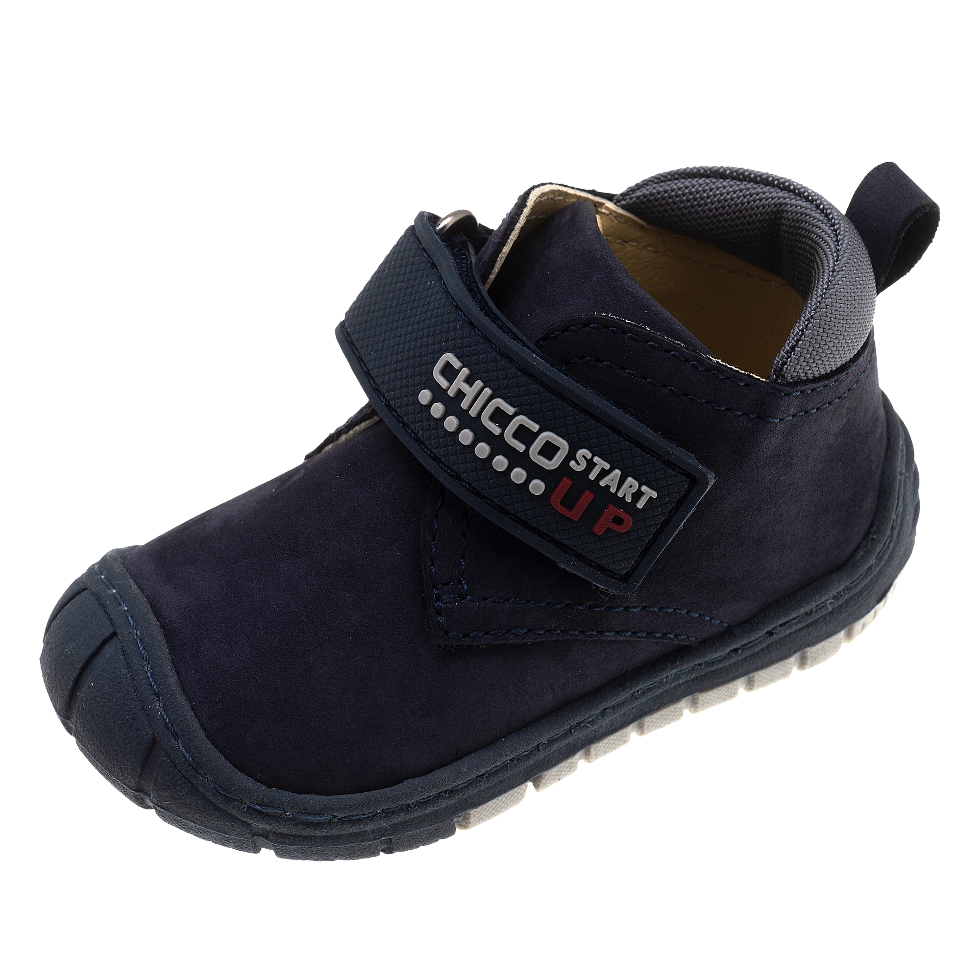 Ghete copii Chicco Diken, piele intoarsa, bleumarin, 62439