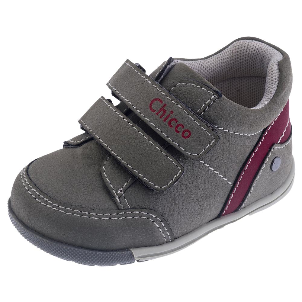 Gheata sport Chicco, pentru bebelusi, piele ecologica gri, 56482