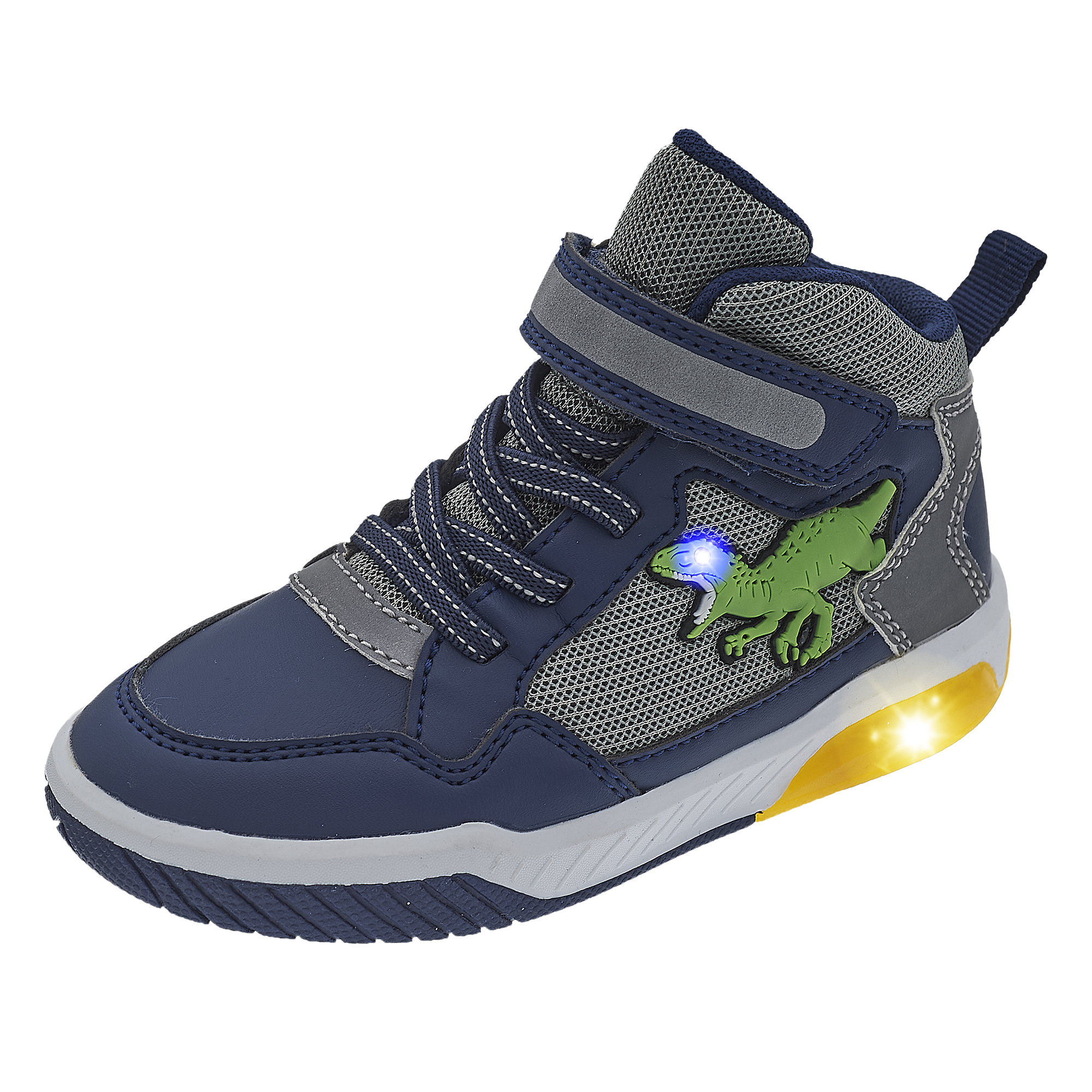 Ghete sport copii Chicco Cartoon, luminite, belumarin, 72104-67P