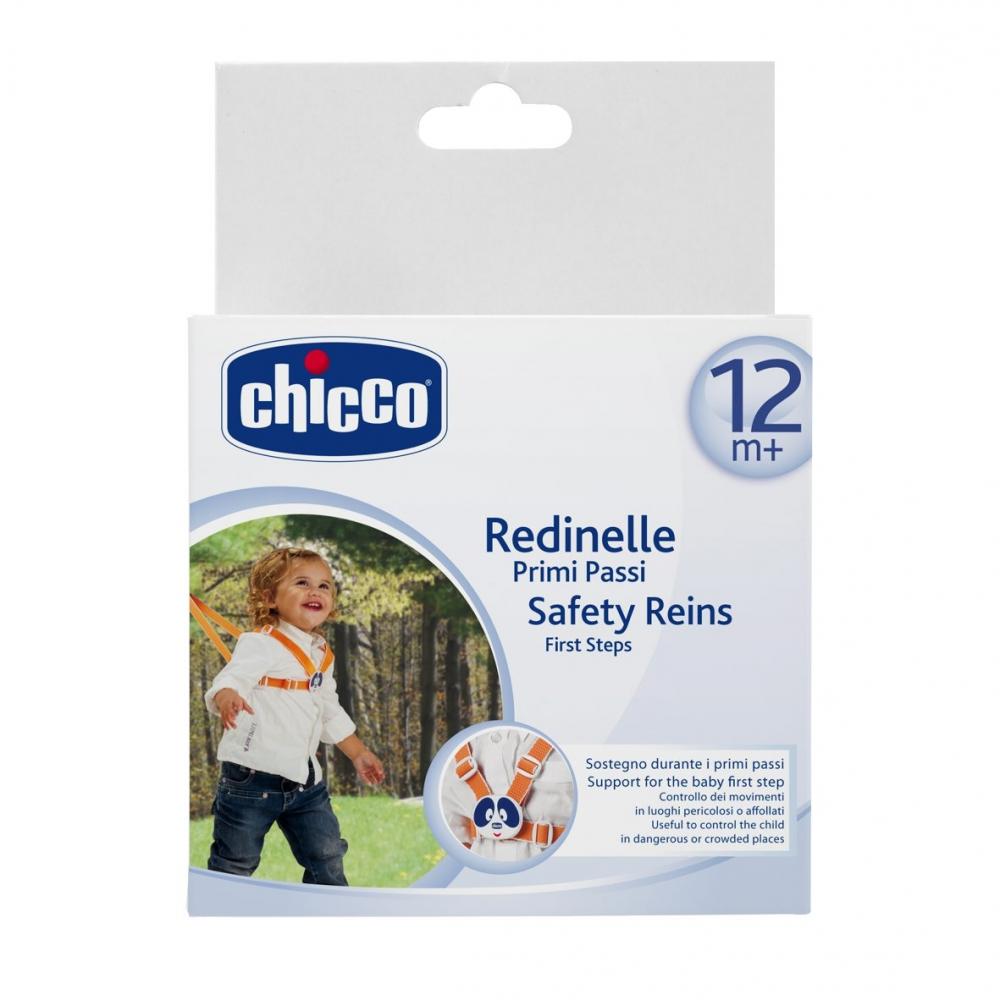 Hamuri de siguranta pentru bebelusi Chicco, portocaliu CHICCO imagine noua