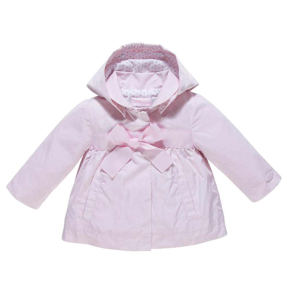 Jacheta impermeabila Chicco cu gluga detasabila, fetite, light pink, 86755