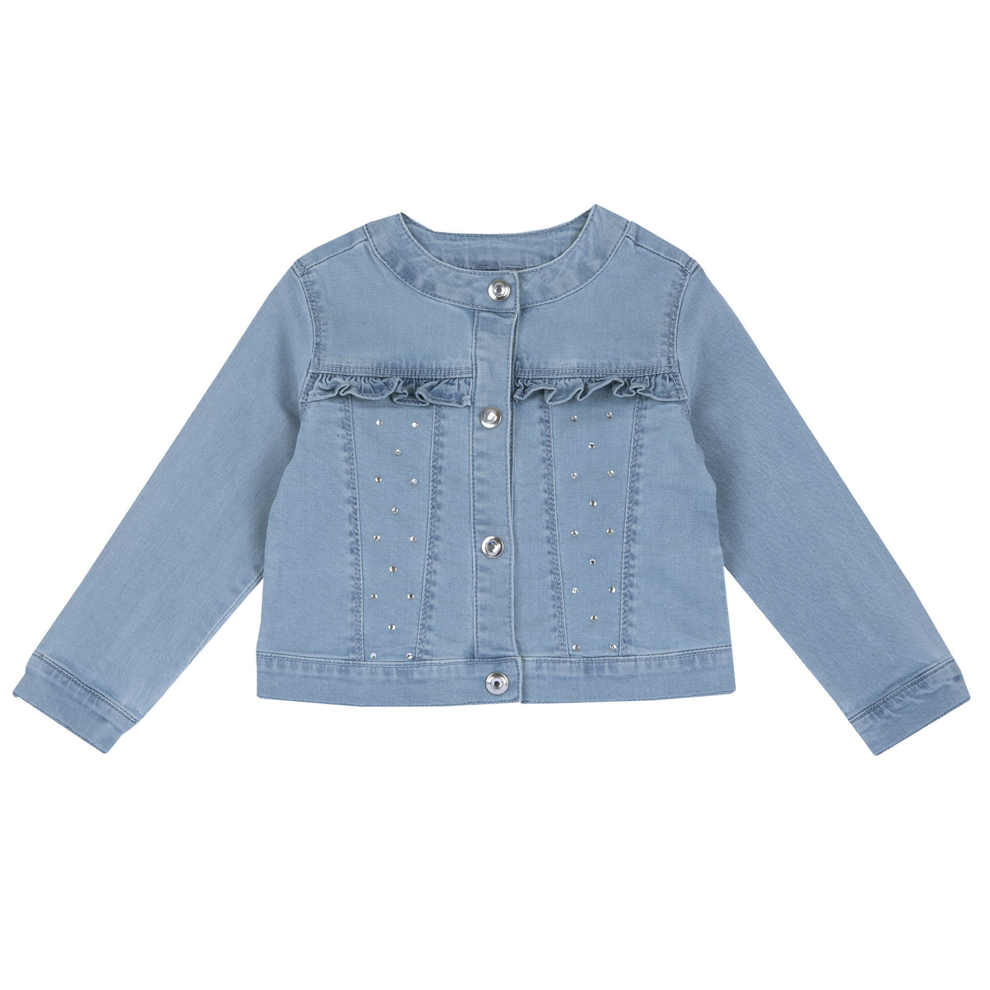 Jacheta scurta copii Chicco denim, 87882-68MC