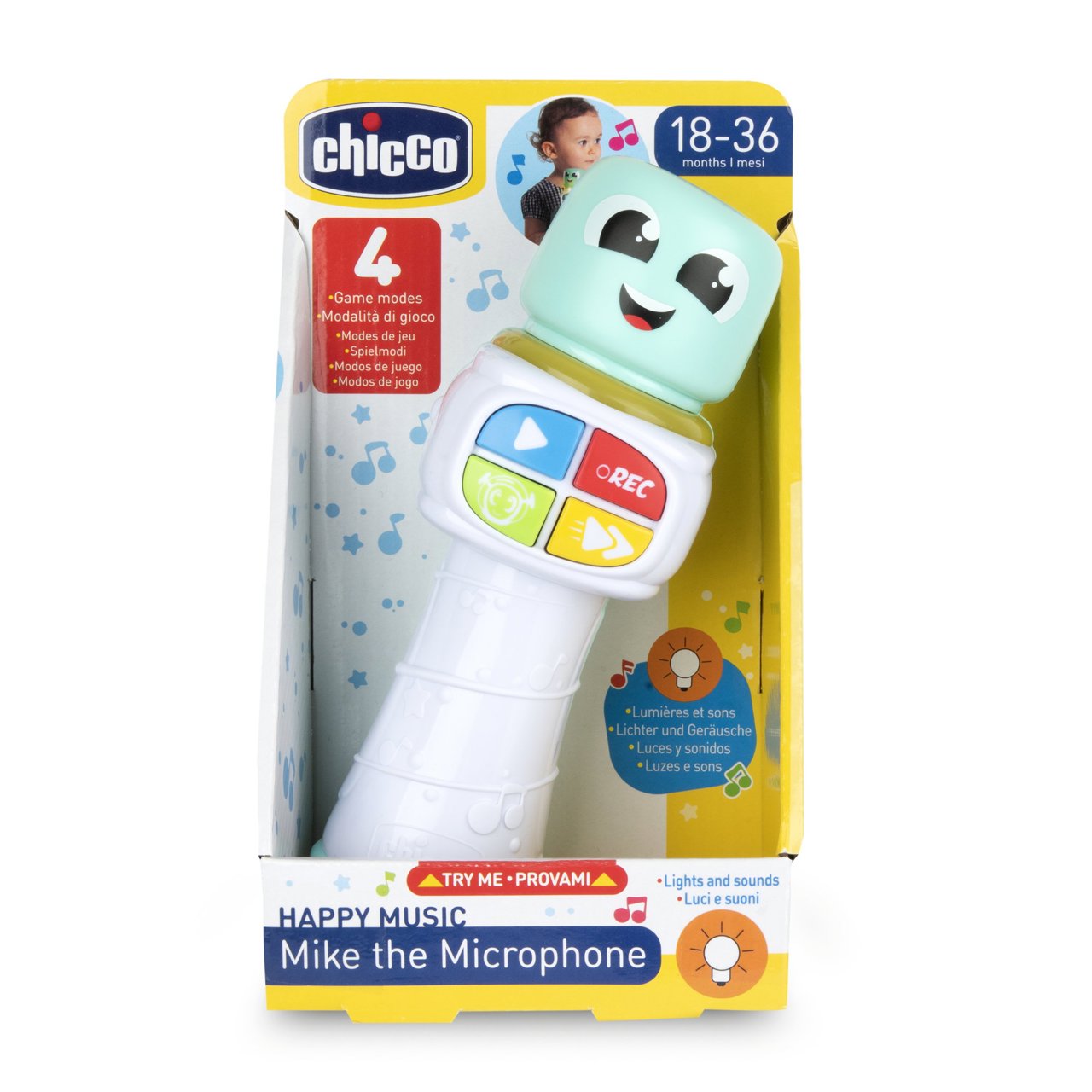 MIK Jucarie copii muzicala Chicco multiple activitati Microfonul Mika