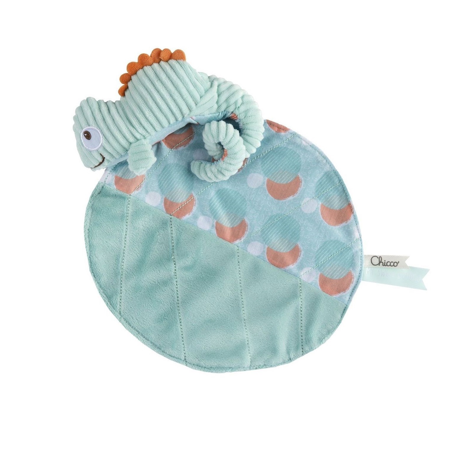 Jucarie plus Chicco My Sweet DouDou Cameleon, tip paturica, 3luni+