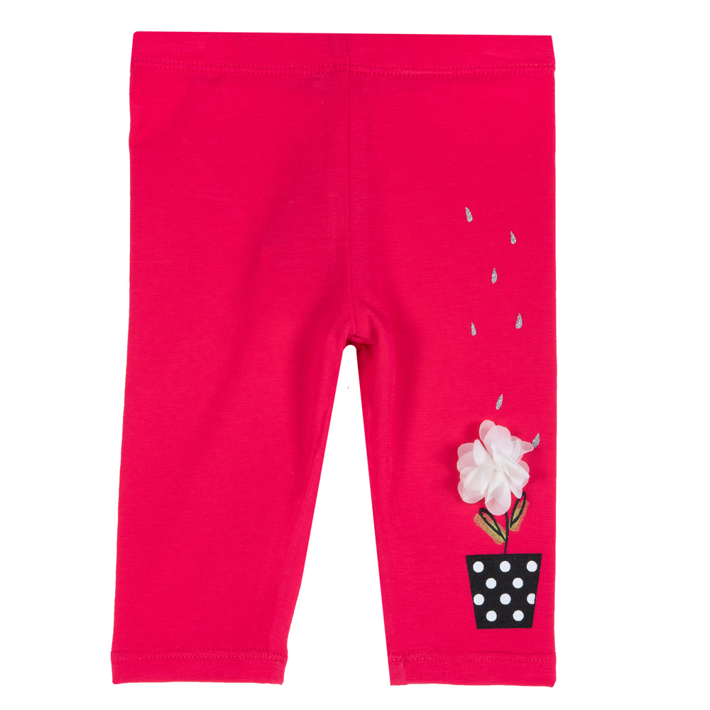 Pantalon copii leggings Chicco, roz, 25924