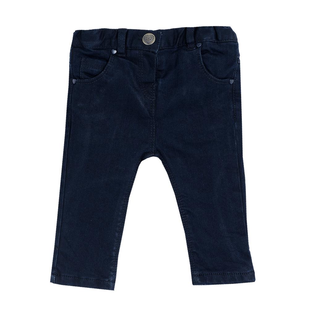 Pantalon lung Chicco, bleumarin, denim stretch, 24353