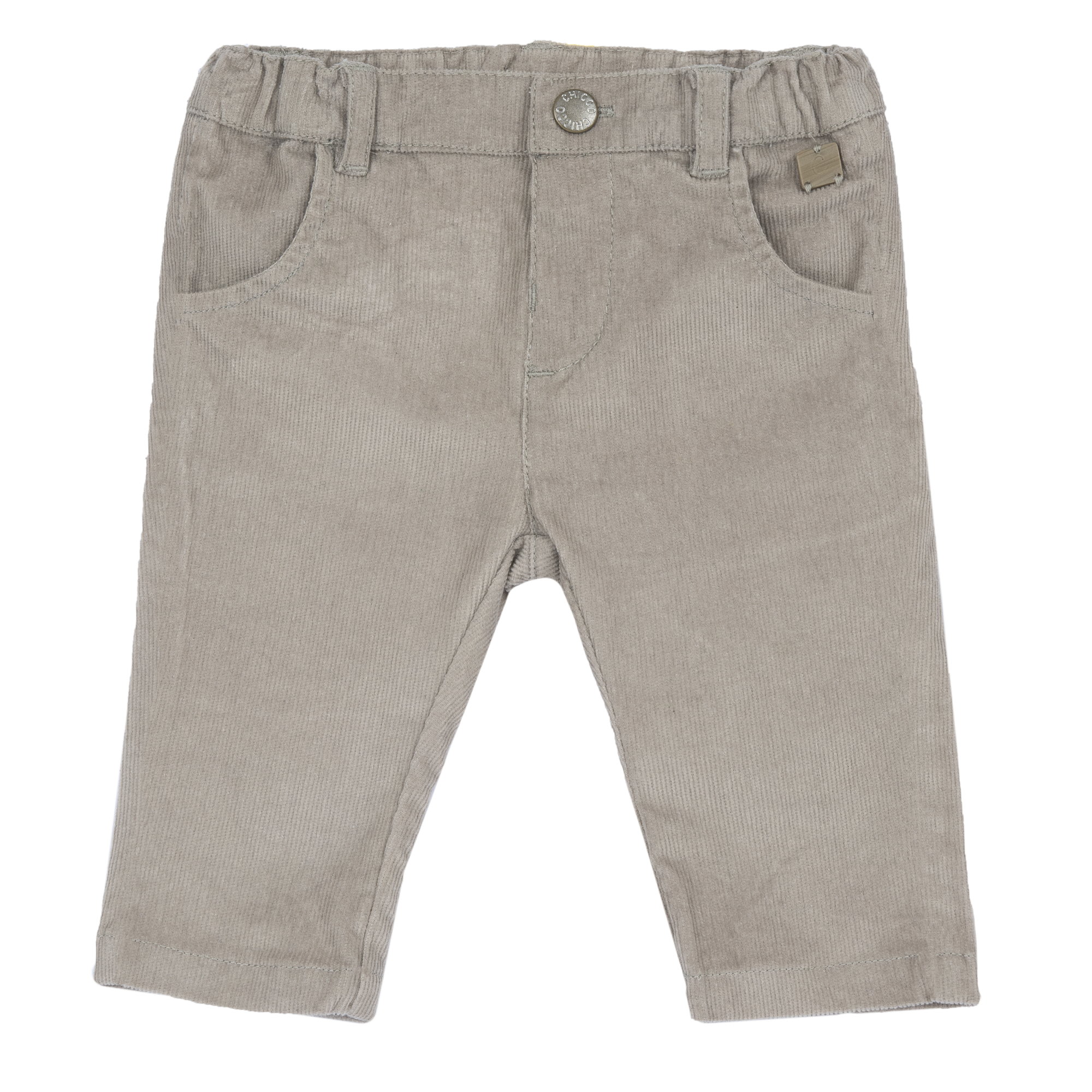 Pantaloni bebelusi Chicco, Bej cu model, 00261-69MFCO
