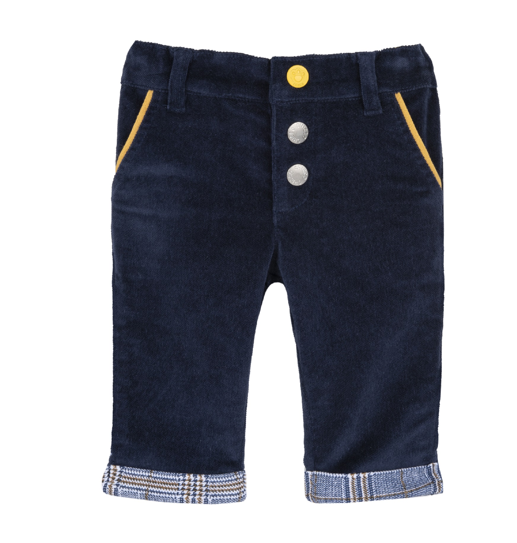 Pantaloni copii Chicco, albastru inchis, 08669-63MFCO 08669-63MFCO