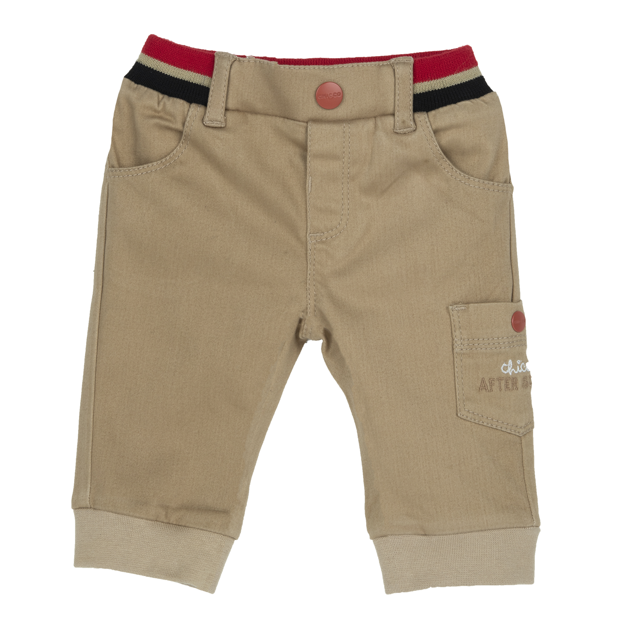 Pantaloni copii Chicco, Bej cu model, 08698-63MFCO 08698-63MFCO imagine noua responsabilitatesociala.ro