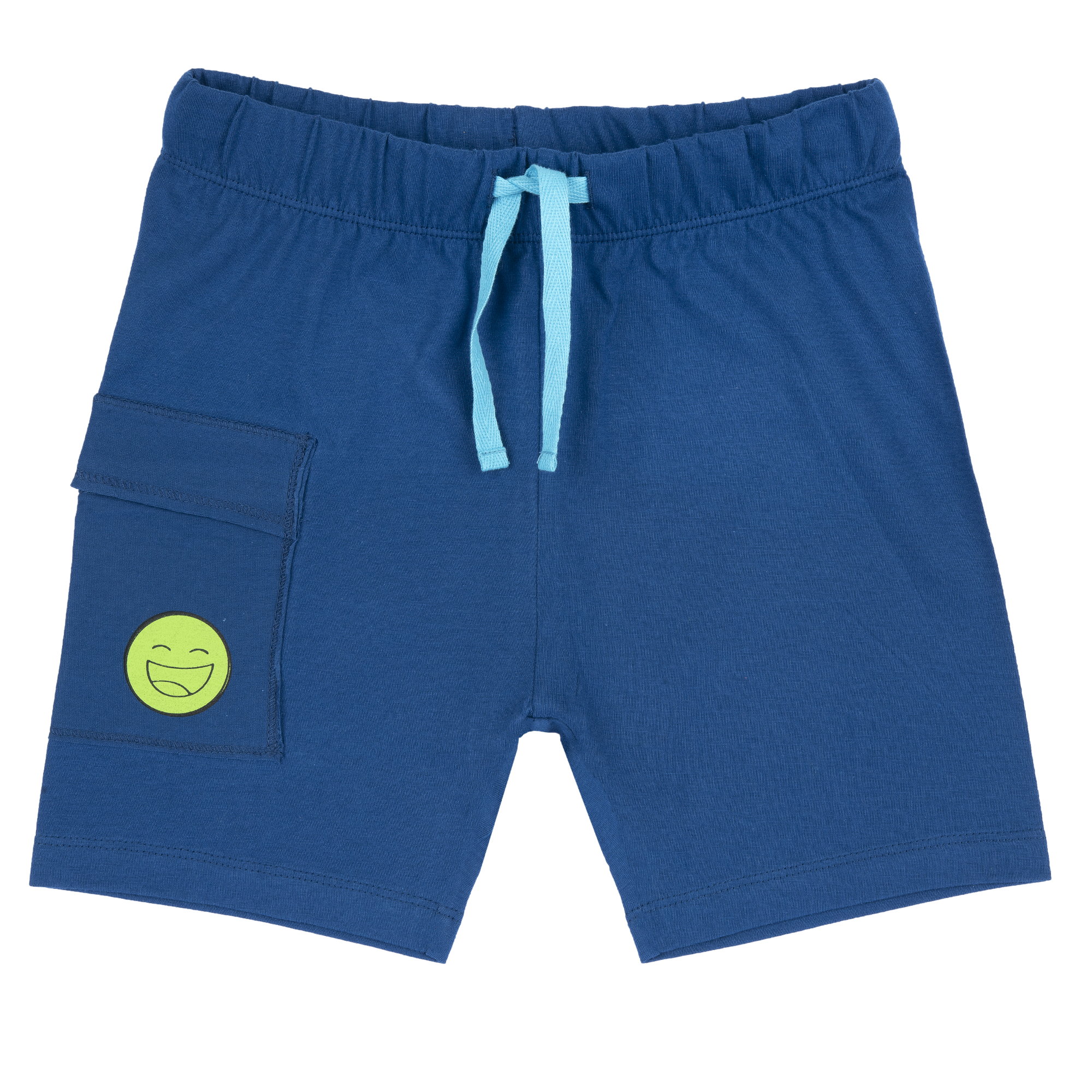 Pantaloni copii Chicco, bleu cu model, 05866-66CLT
