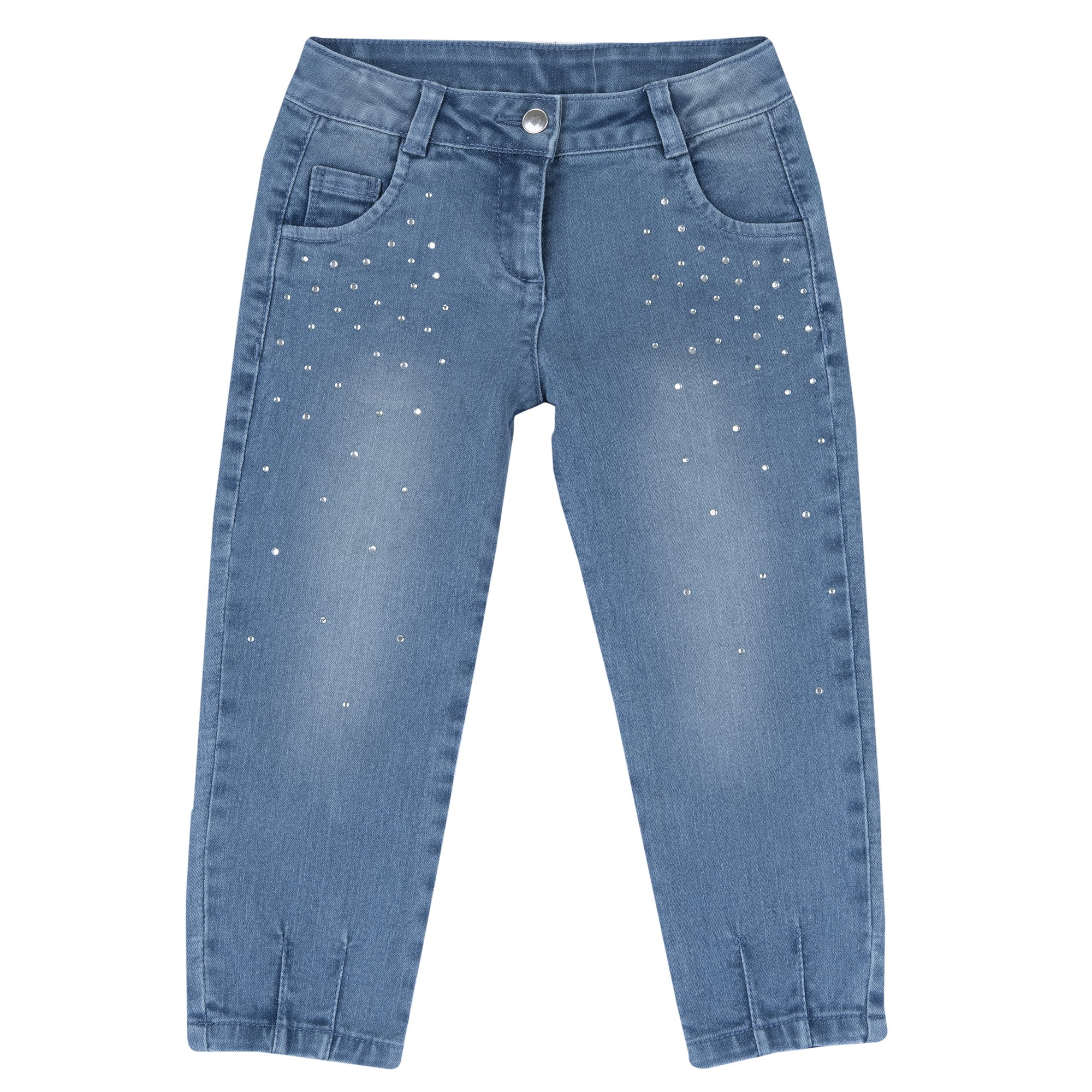 Pantaloni copii Chicco denim stretch, albastru, 24727-67MC