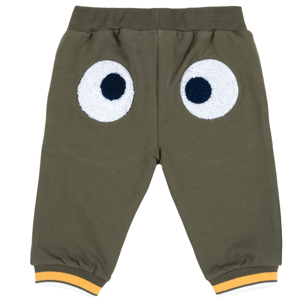 Pantaloni copii Chicco, kaki, 08371