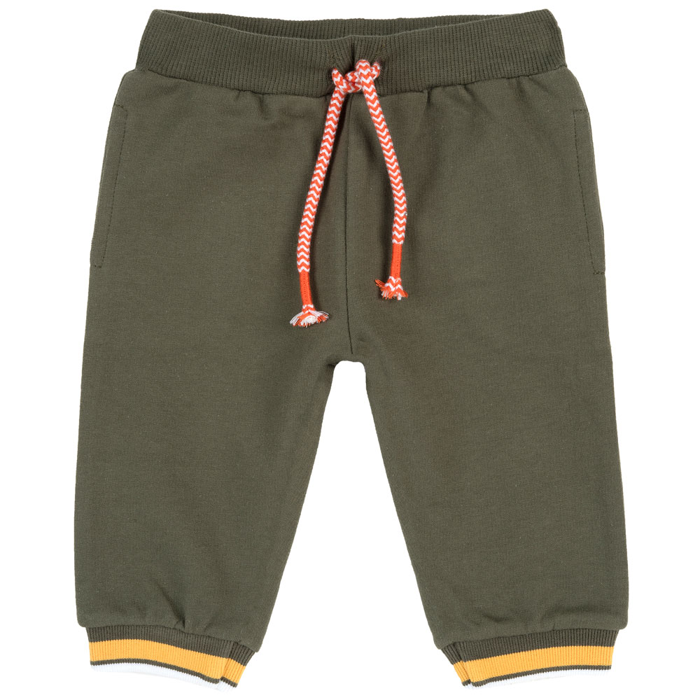 Pantaloni copii Chicco, kaki, 08371