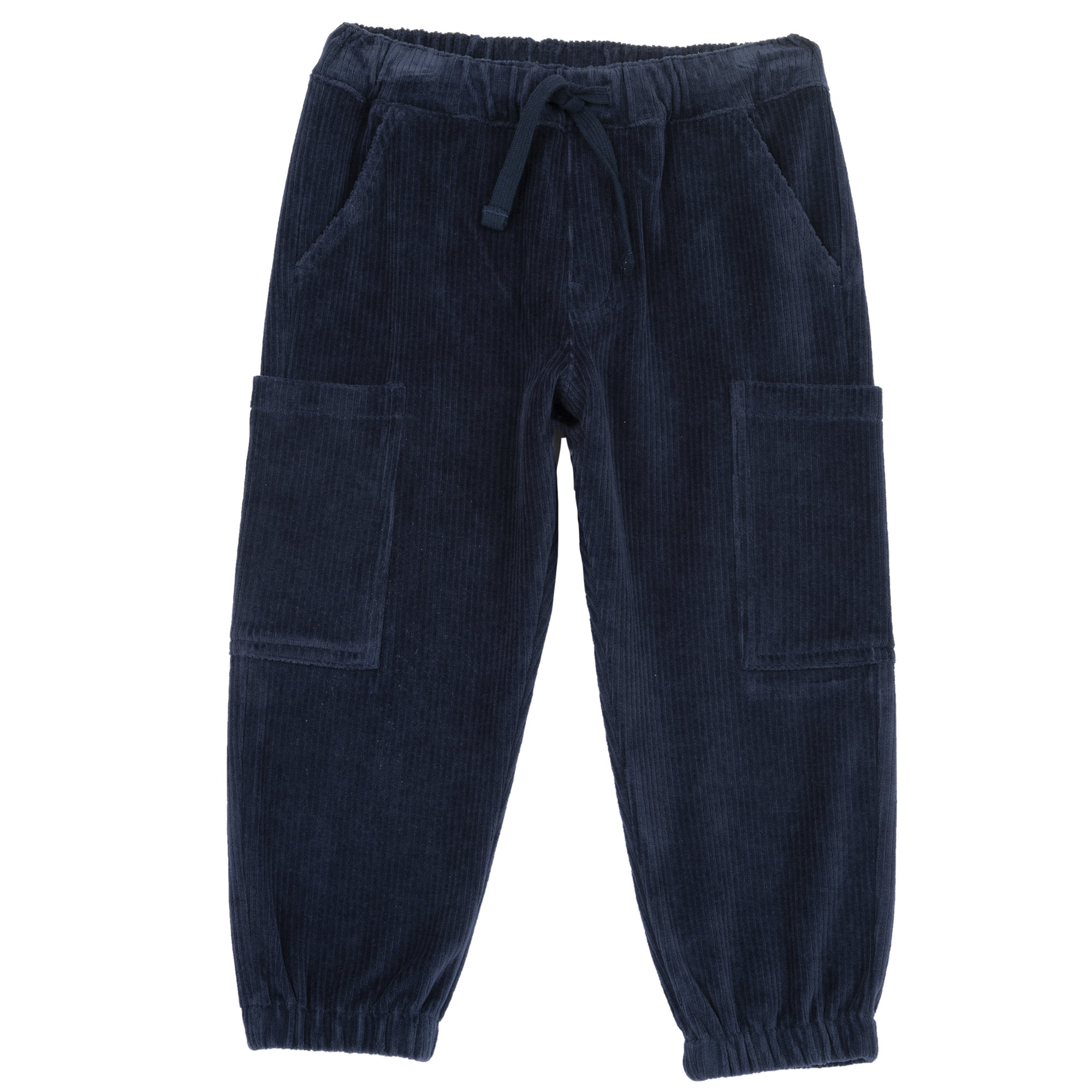 Pantaloni copii Chicco, maro cu albastru, 00668-69MC