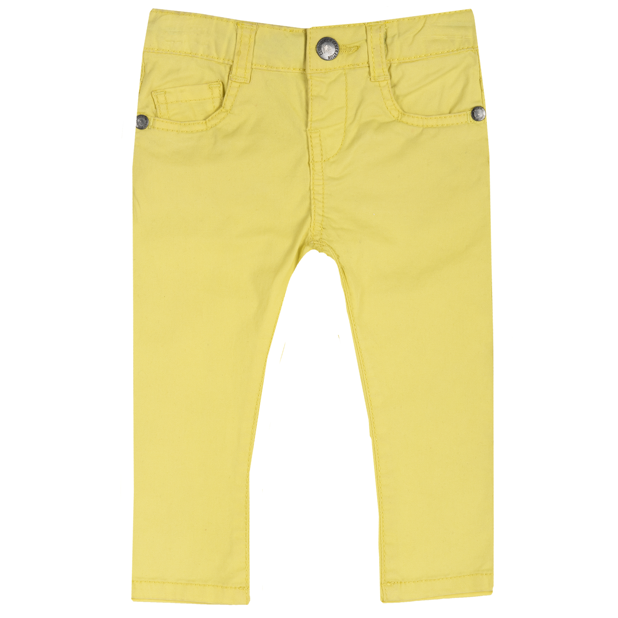 Pantalon lung copii Chicco galben