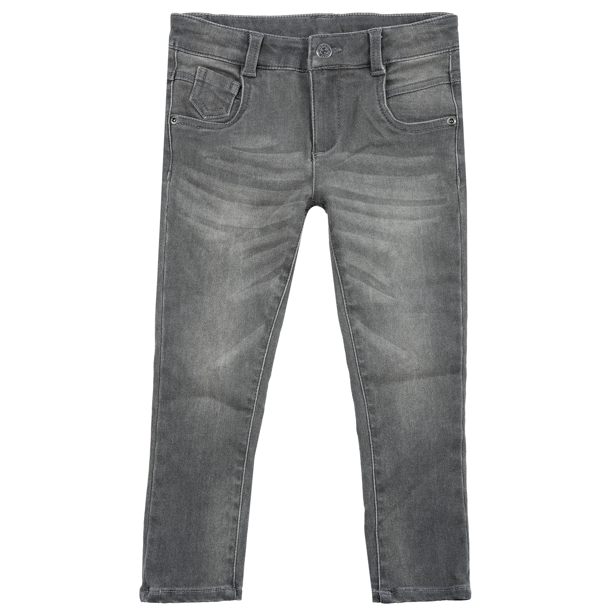 Pantalon lung copii Chicco, gri, denim satinat, 08331