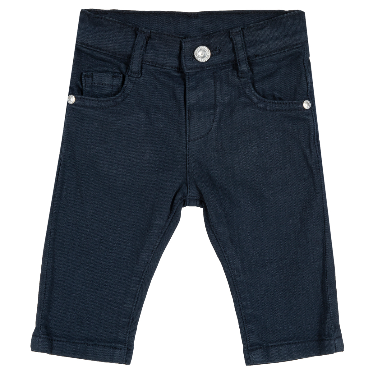 Pantalon lung copii Chicco, negru cu albastru, 08227 Chicco imagine noua responsabilitatesociala.ro