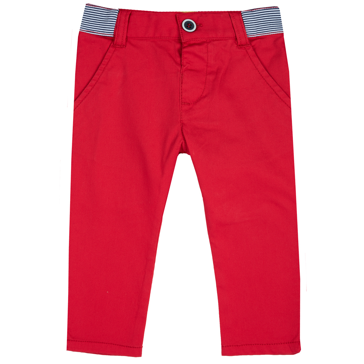 Pantalon lung copii Chicco, elastic, rosu, 08151