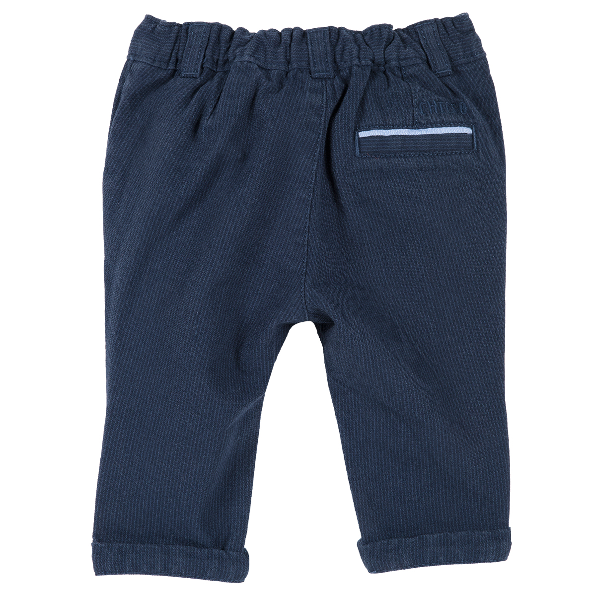 Pantalon lung copii Chicco, elastic, albastru, 24913