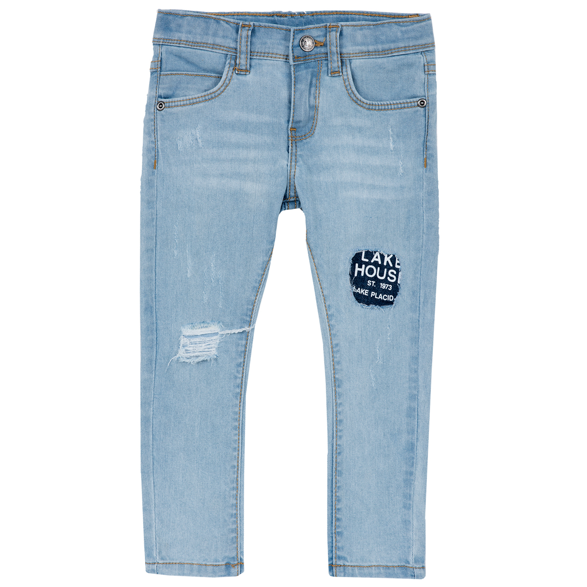 Pantalon lung copii Chicco, denim, 24991