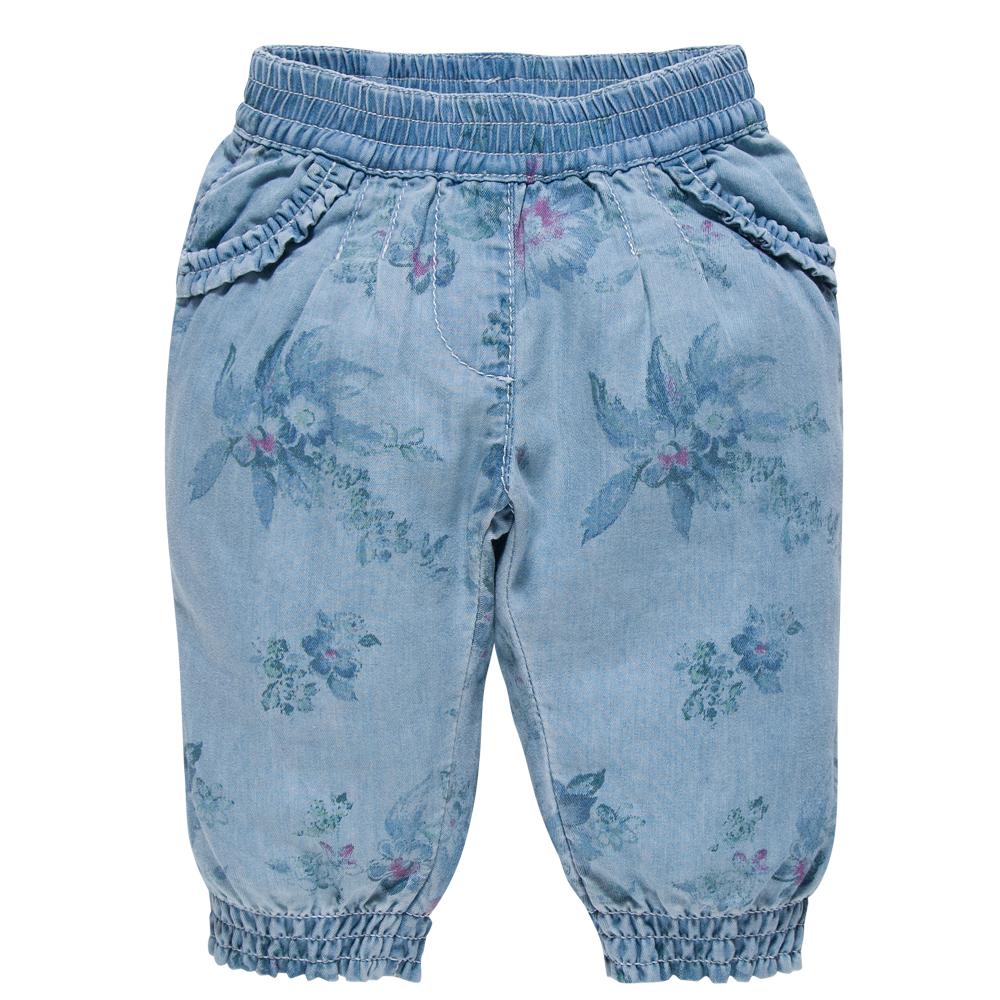 Pantaloni lungi Chicco, fetite, dark light blue, 24041