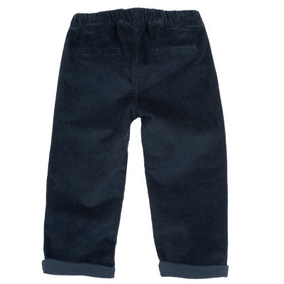 Pantaloni lungi copii Chicco din catifea, albastru inchis, 08938-65MC chicco.ro imagine noua responsabilitatesociala.ro