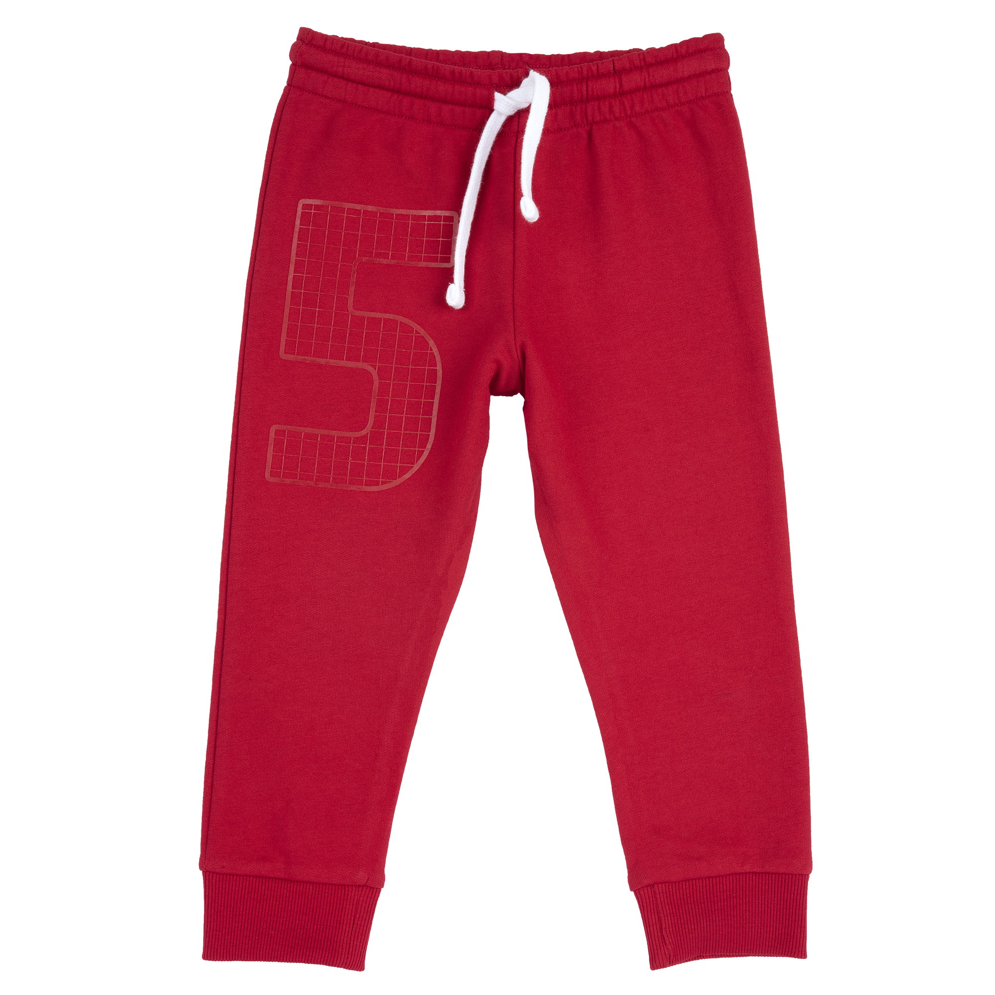 Pantaloni lungi copii Chicco, rosu, 08871-65CLT Pantaloni copii