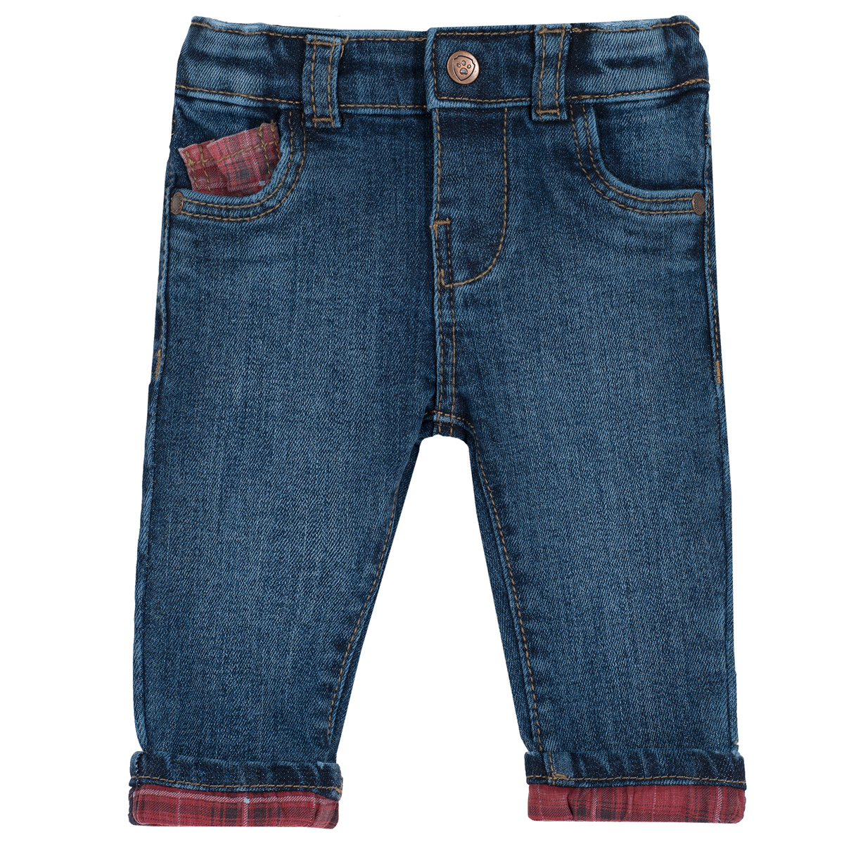 Pantaloni lungi copii Chicco, denim elastic, 08050