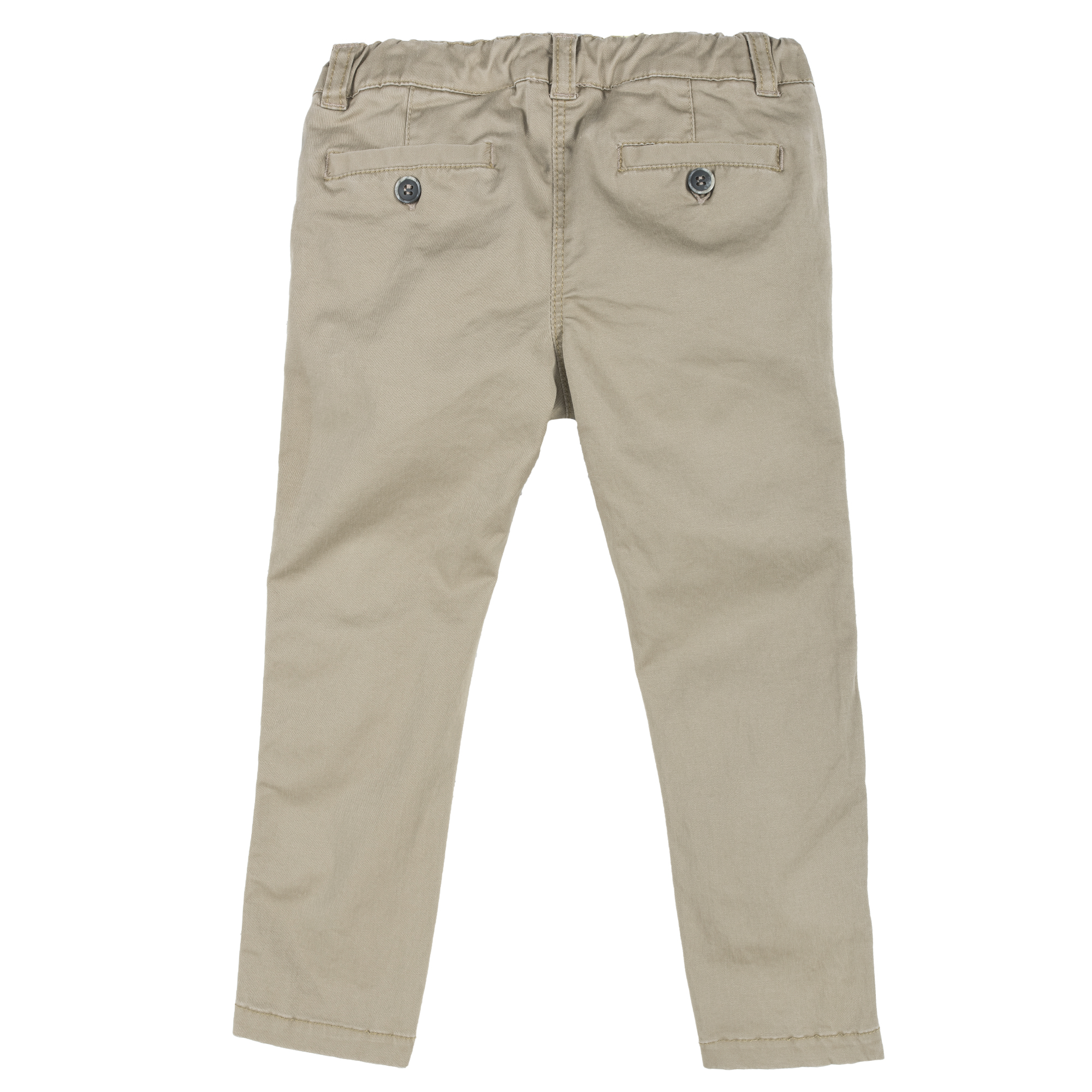 Pantalon lung copii, bej cu model, 24985