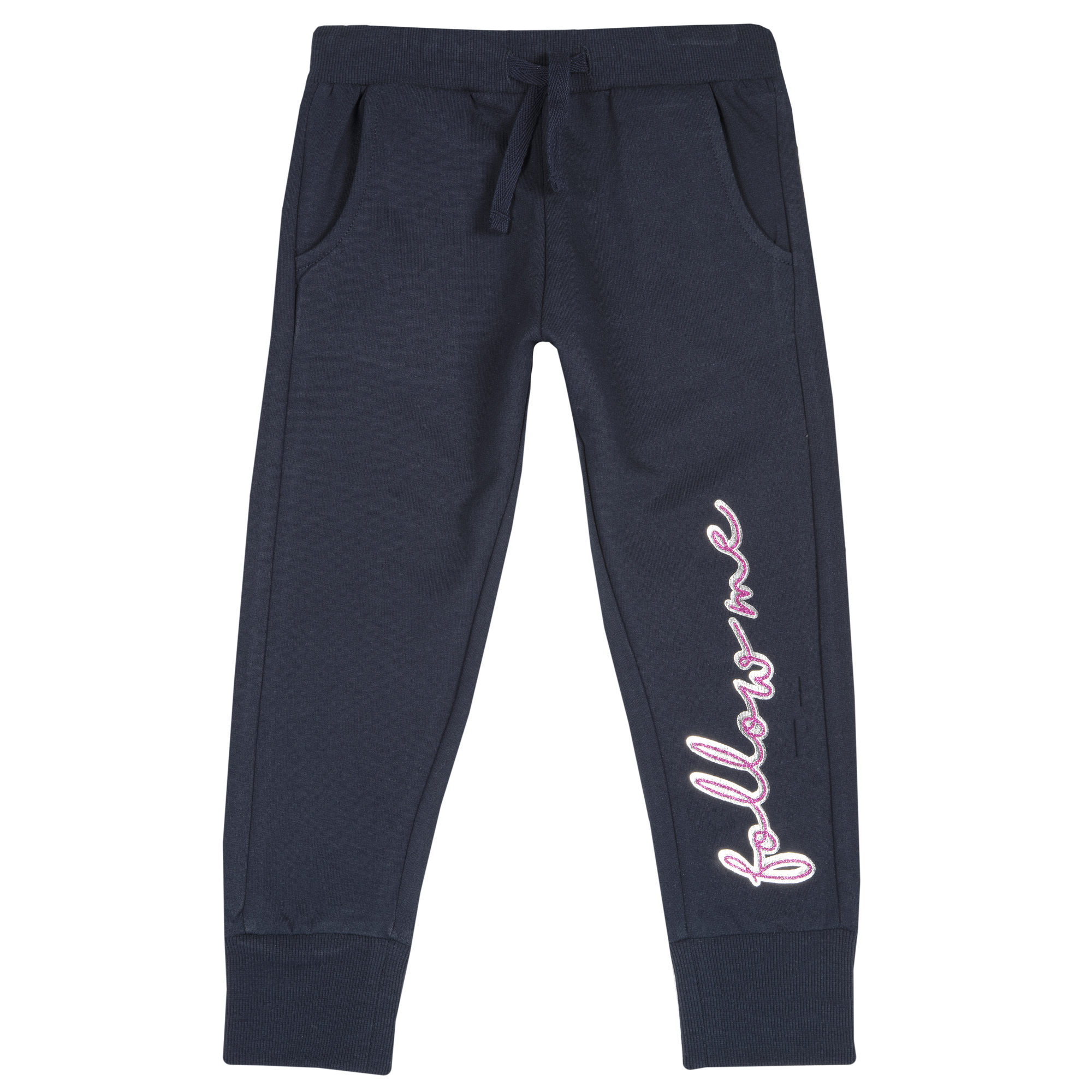 Pantalon trening fete Chicco, roz cu albastru, 08110