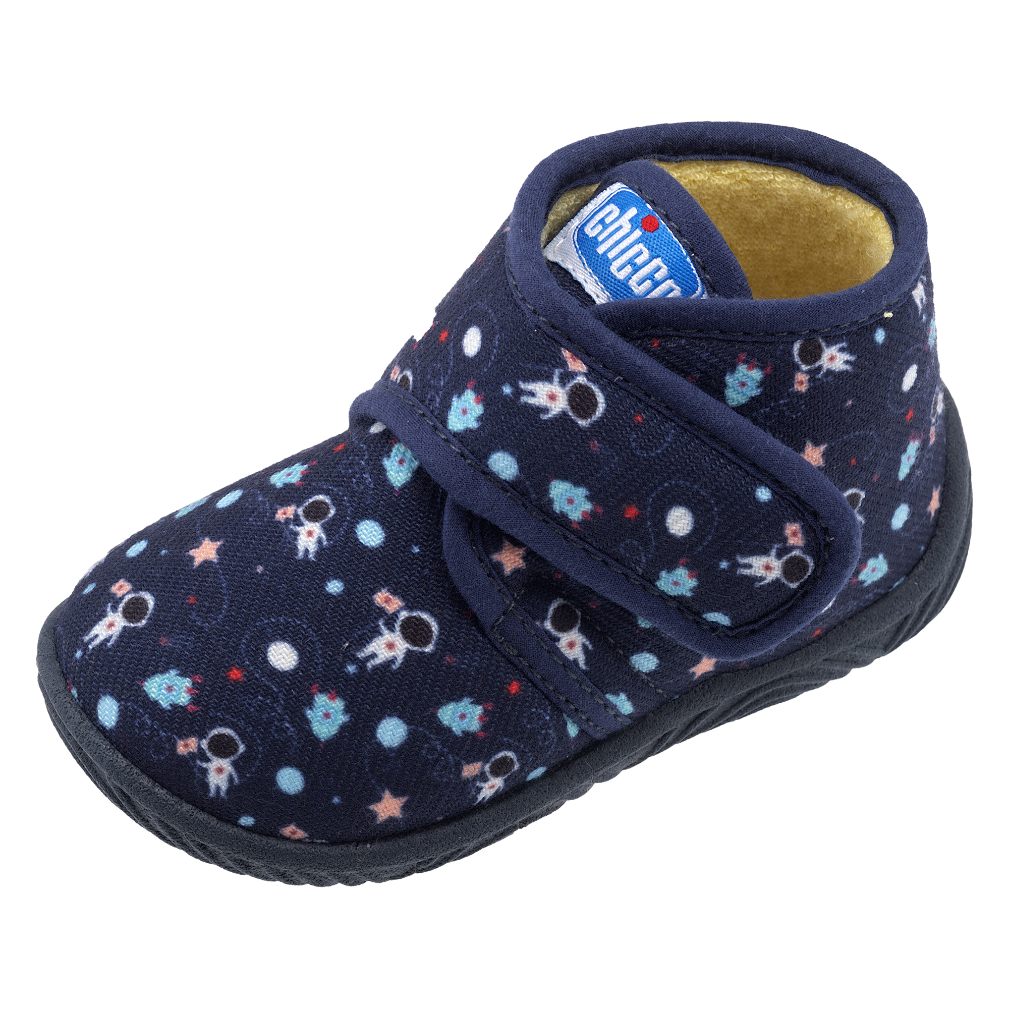 Pantof casa copii Chicco Taxo2, 66011-61P, bleumarin cu model, 20 66011-61P