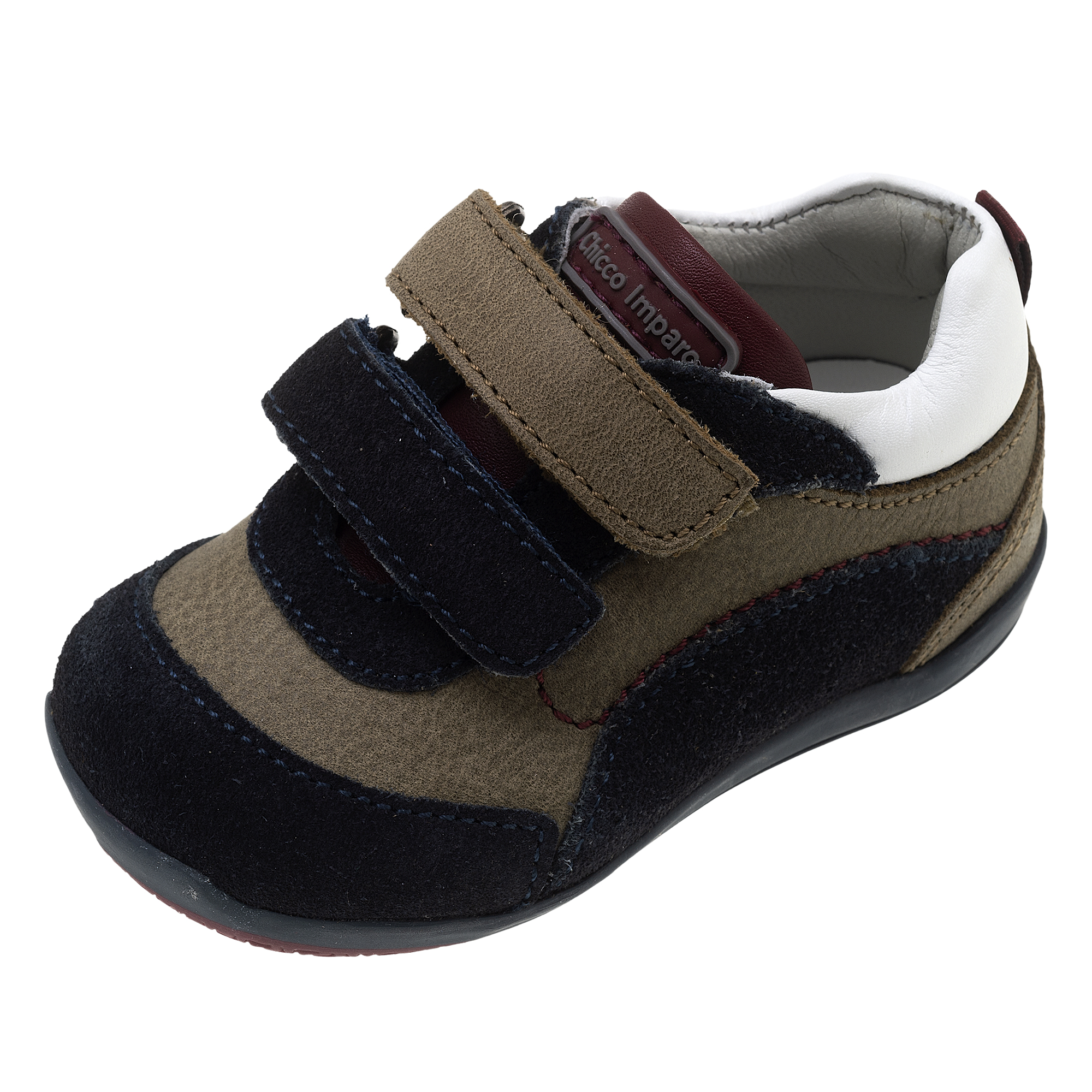 Pantofi sport copii Chicco Giotty, piele naturala, bleumarin, 62481