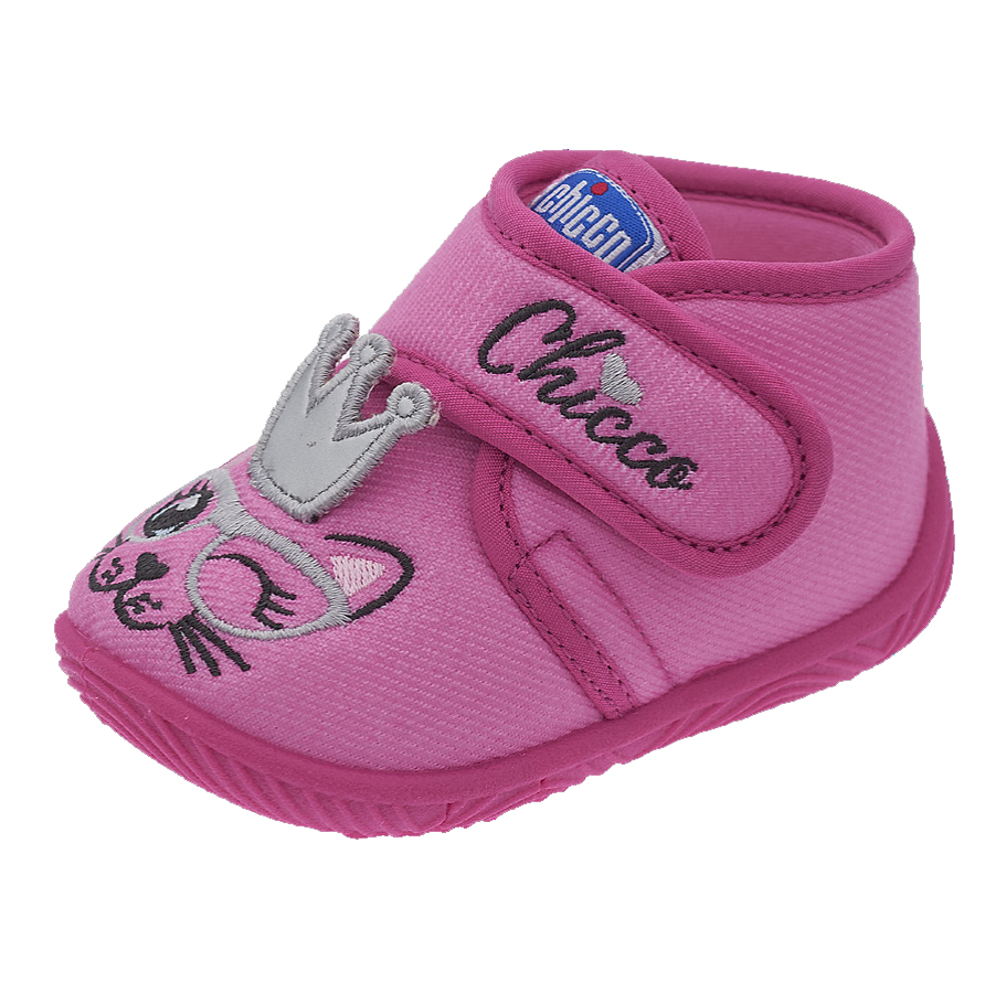 Pantofi de casa pentru copii, Chicco, roz, 72087-67P