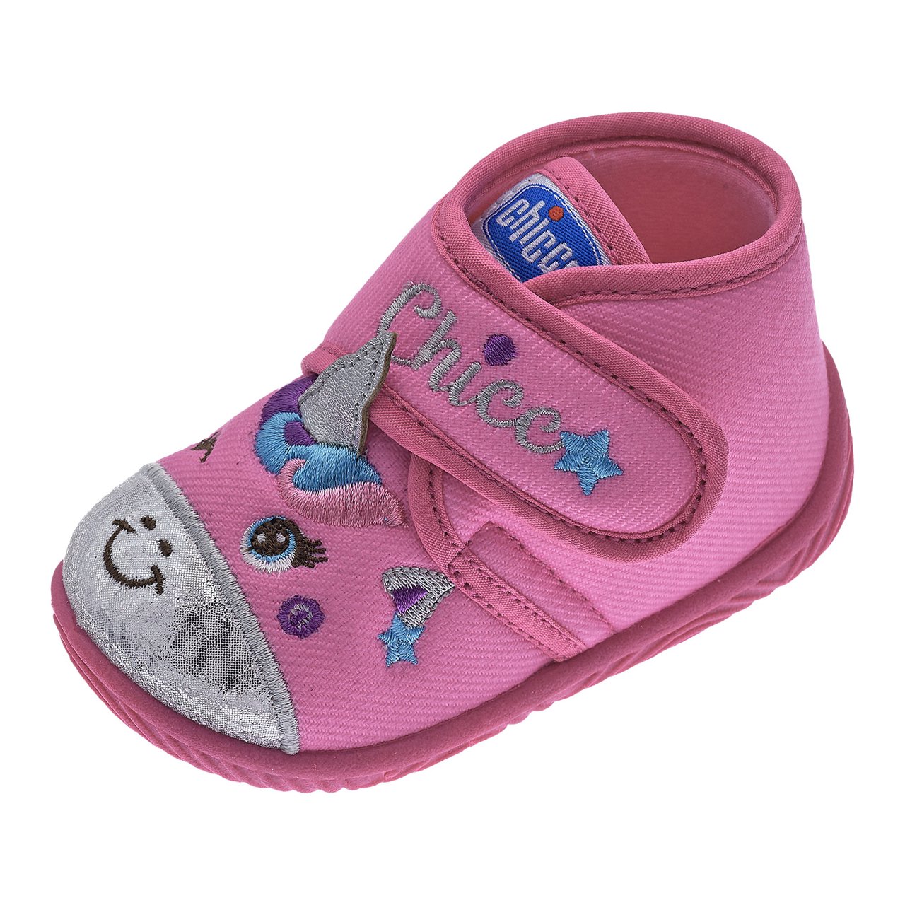Pantofi de casa pentru copii Chicco Tetris, roz, 70054-65P Pantofi de casa