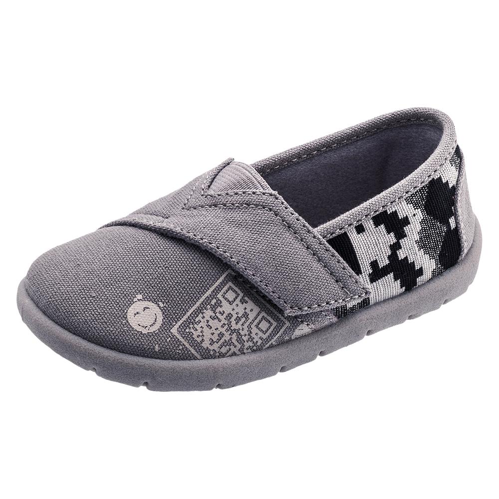 Pantofi de casa pentru copii, Chicco Trappy, gri inchis, 58443