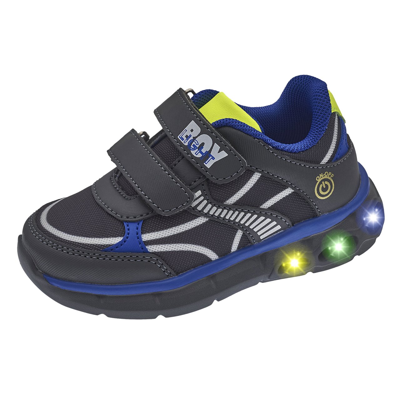Pantofi sport bebe Chicco Cello cu luminite, Bleumarin, 21120-69P