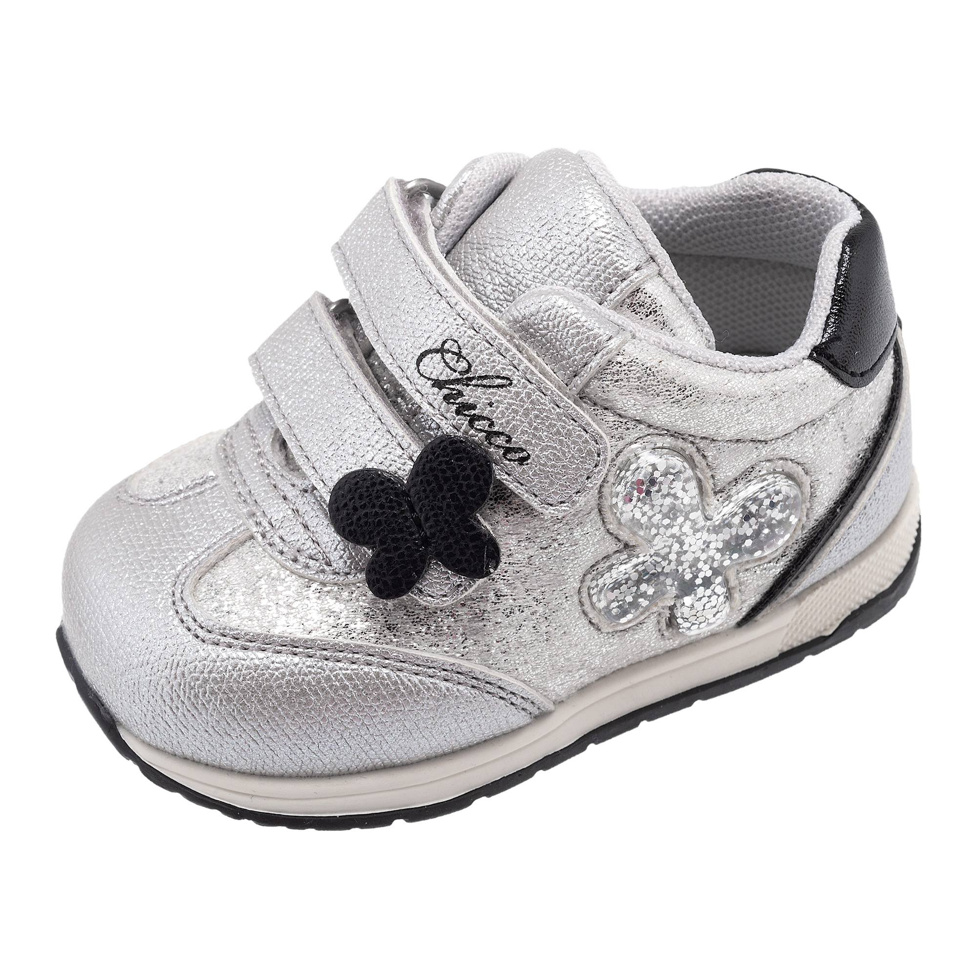 Pantofi sport Chicco Gianda, Argintiu, 66056-65P Pantofi sport copii