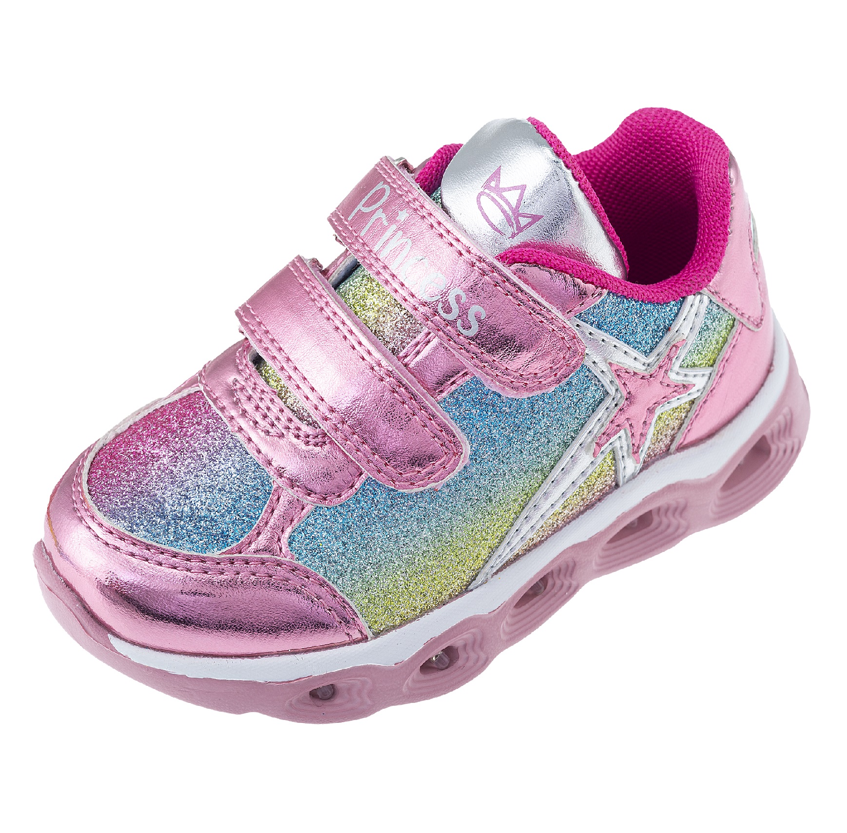 Pantofi sport copii Chicco Capri cu luminite, multicolor, 67073-62P Chicco imagine noua responsabilitatesociala.ro