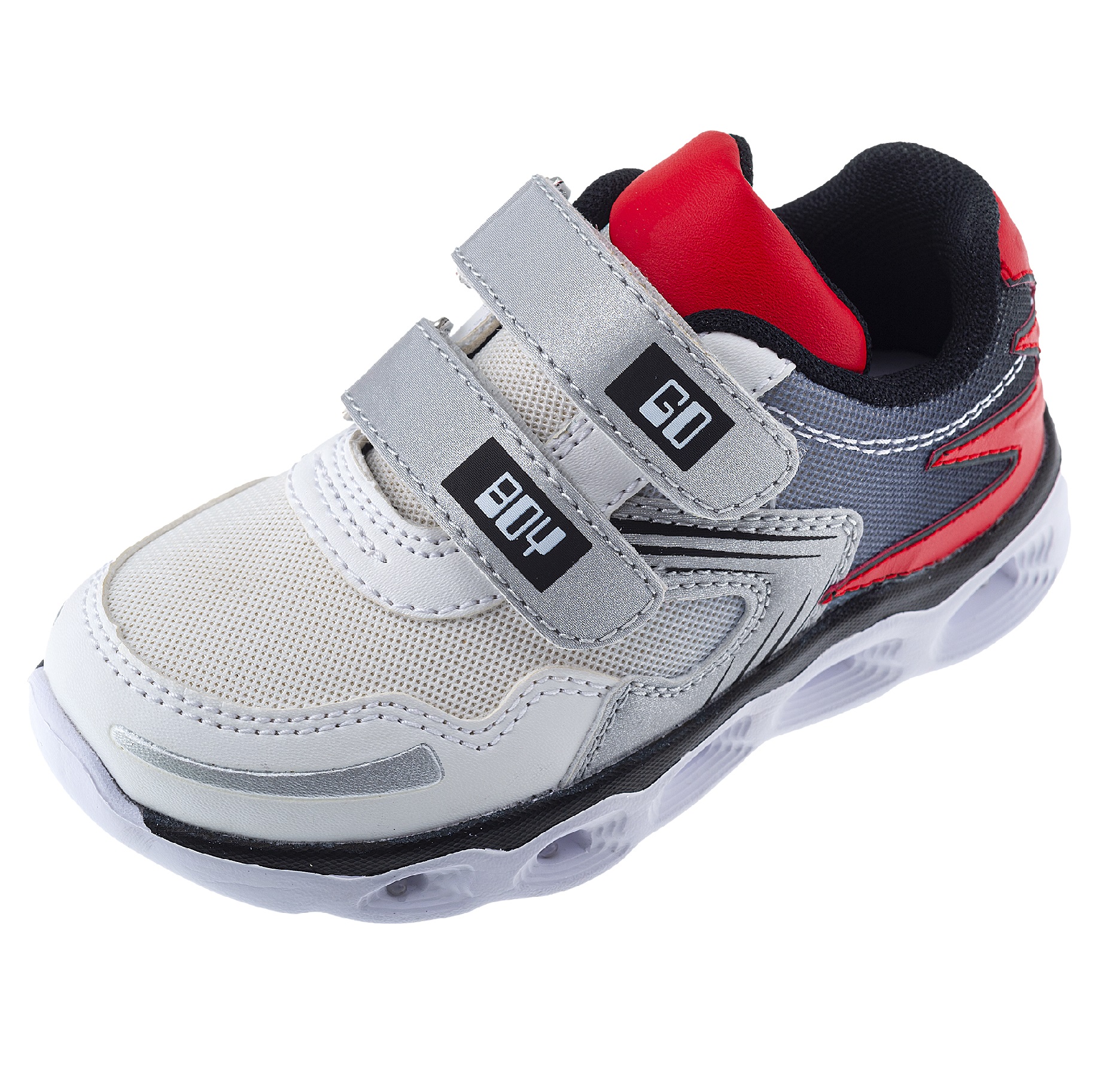 Pantofi sport copii Chicco Collin cu luminite, alb, 67070-62P 67070-62P imagine noua responsabilitatesociala.ro