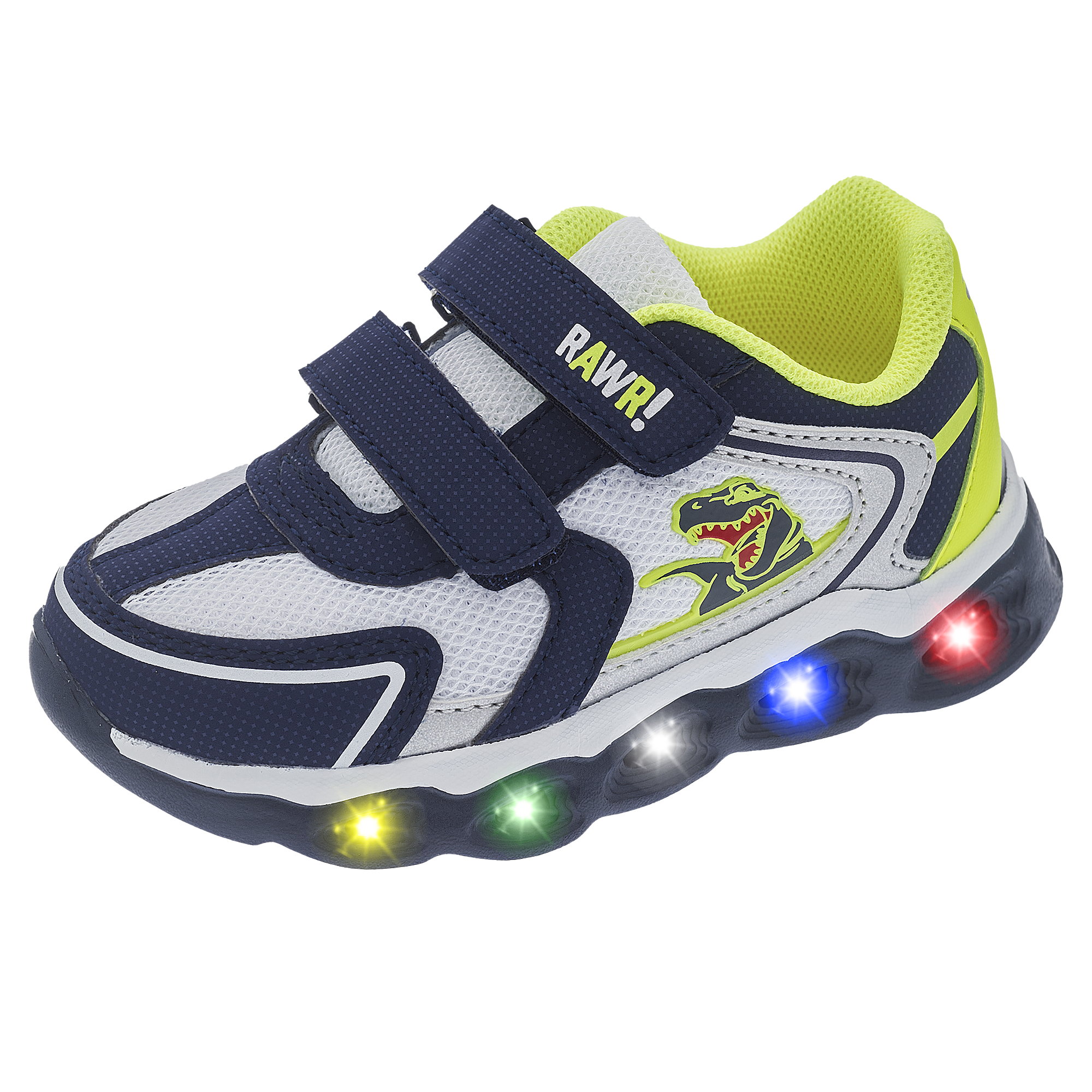 Pantofi sport copii cu luminite Chicco Cacao, Albastru Model, 71148-66P