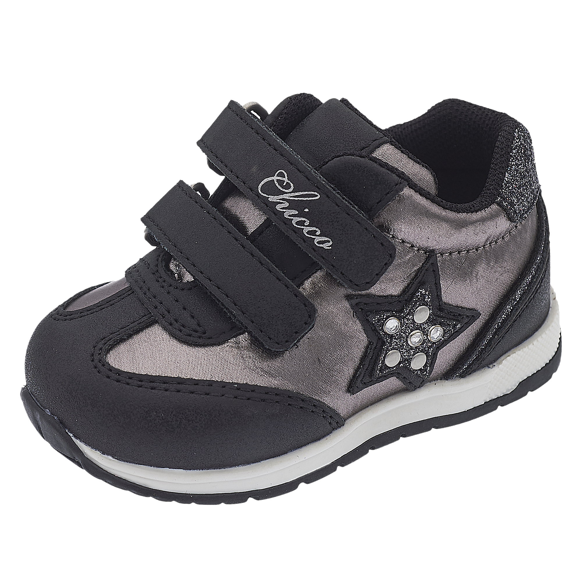 Pantofi sport pentru copii, Chicco, negru, 66056-67P