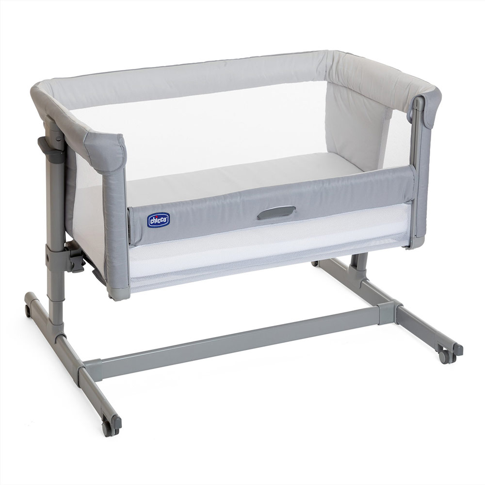 Patut Chicco CO-Sleeping Next2Me Dream Evo, Grey Relux (Gri), 0luni+