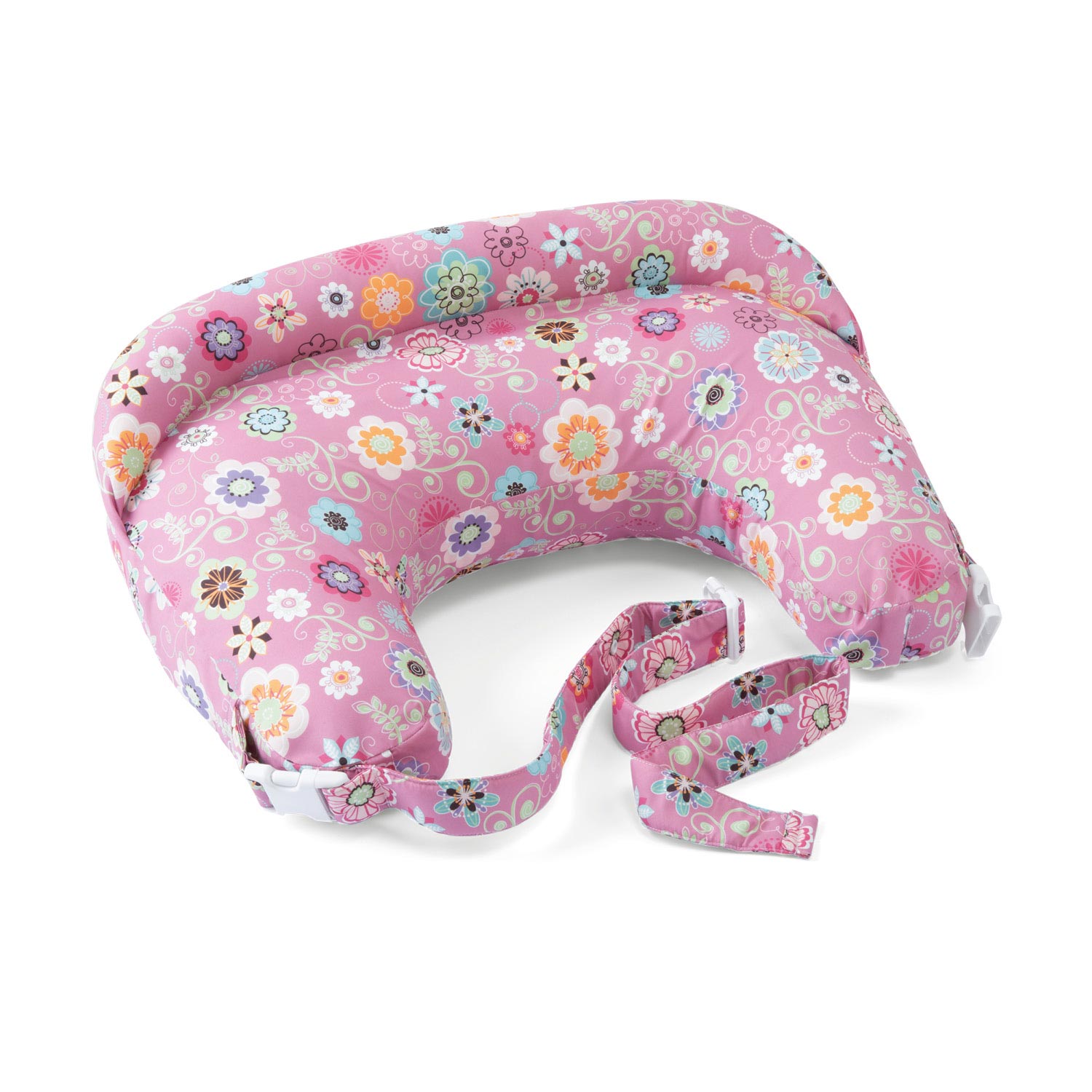 Perna alaptare Chicco Boppy Deluxe, Wild Flowers, 0luni+