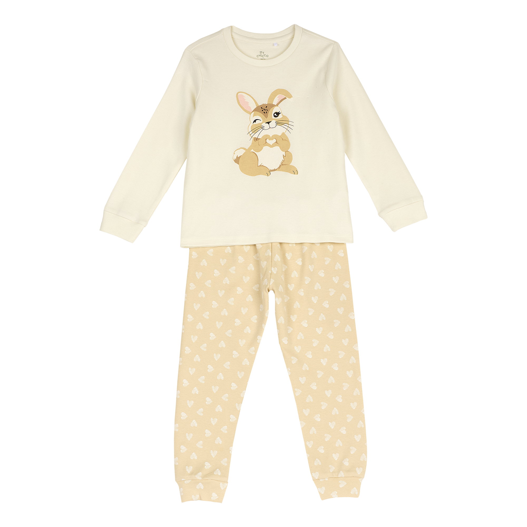 Pijama copii Chicco, Bej, 02967-71MC