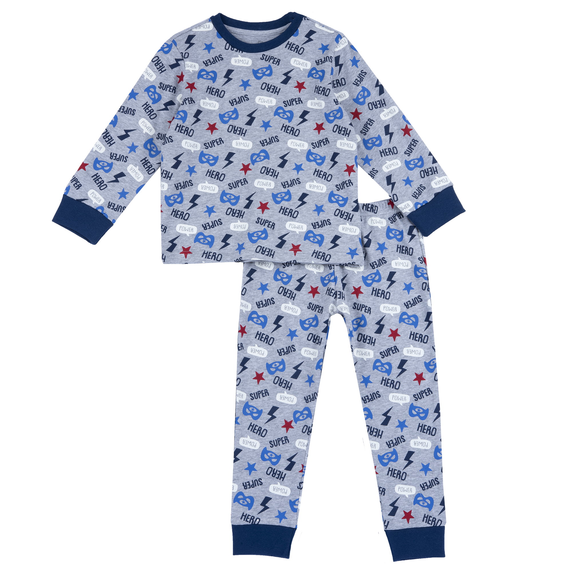 Pijama copii Chicco, gri deschis, 31493-67MC